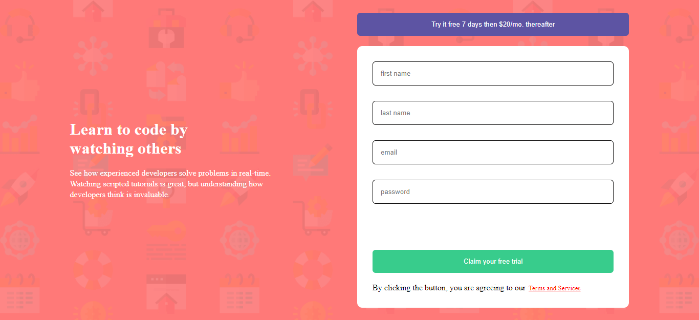 Intro-component-with-sign-up-form